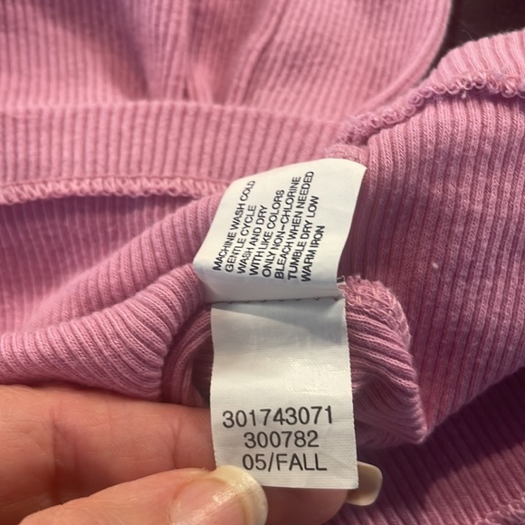 Y2K Gap camisole Cami pink lace 100% cotton size S - Picture 9 of 9